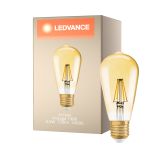 Ledvance Vintage 1906 LED E27 Pære klar 6.5W 725lm - 824 ekstra varm hvit | dimbar - erstatter 55W