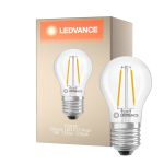 Ledvance Classic LED E27 Pære Filament Klar 1W 136lm - 827 Ekstra Varm Hvit | Erstatter 15W
