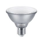 Philips Master Value LED Pære Reflektor E27 PAR30 9.5W 740lm 25D - 927 ekstra varm hvit | beste fargegjengivelse - dimbar - erstatter 75W