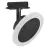Ledvance LED 1-Fase Skinnespot Sirkel Svart 6W 350lm - 830-865 Innstillbar Hvit