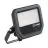 Ledvance LED Flomlys Aluminium Svart 17W 2200lm 100D - 830 Varm Hvit | IP66 - Symmetrisk