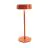 Eglo Bordlampe Simeri Solar Stål Orange 3W 250lm - 830-860 Innstillbar Hvit | IP44 - Berøringsdimmbar - USB-C