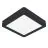 Eglo Taklampe Fueva 6 Plast Svart 7W 1100lm - 827-840-865 CCT