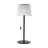 Eglo Bordlampe Scordiano Solar Stål Svart 2W 220lm - 830-840-865 CCT | IP44 - USB-C