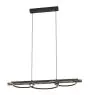 Eglo Pendel Lampe Boyal Tre Svart, Rusten 40.5W 3600lm - 830 Varm Hvit | Dimbar