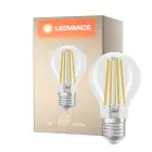 Ledvance filament LED E27 Pære klar 5W 1055lm - 830 varm hvit | erstatter 75W