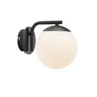 Nordlux Grant  Veggbelysning Glass Svart | Egnet for 1x E14